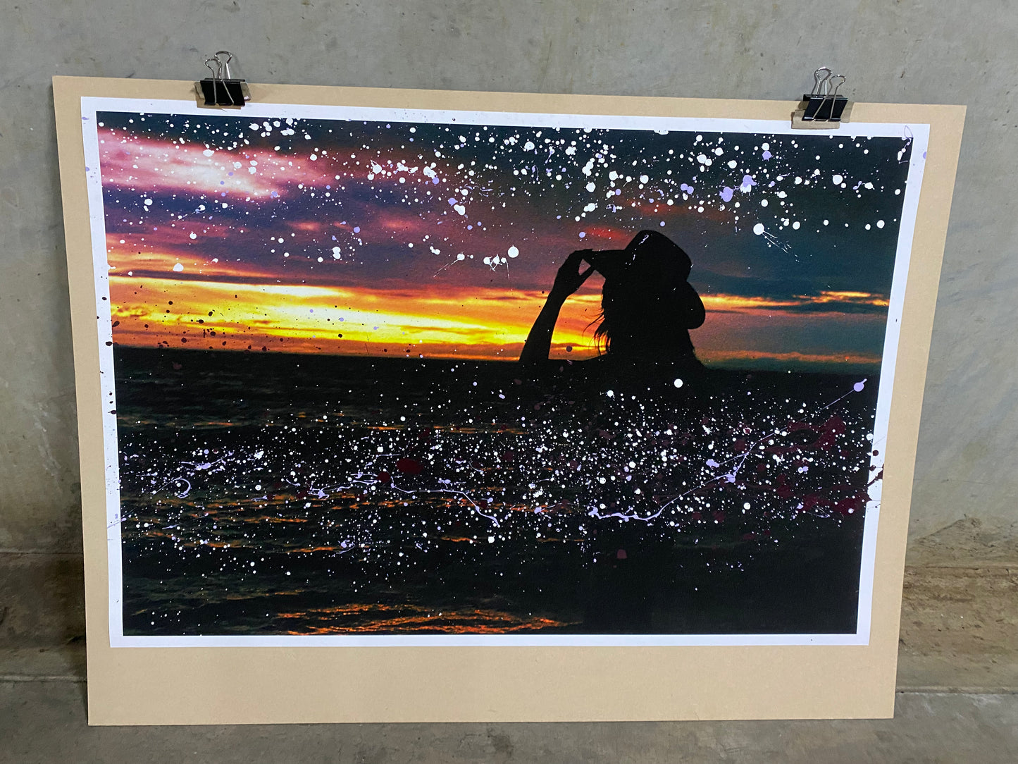 'Sunset Cowgirl' Original Artwork